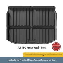 Eco-Friendly TPE Floor and Trunk Mats with Seat Back Cushion for 2021-2025 Nissan Qashqai