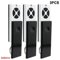 3pcs Garage Remote Control Gate Keyfob Transmitter Door Opener 868MHz TX4EVF TX2REV TX4REV TX4REVF