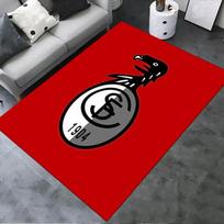 2025 Naujas SC Freiburg kilimas svetainei, miegamajam, namų sofos dekoravimui, vaikų žaidimų neslystantis grindų kilimėlis82 40x60cm( 15x23in )