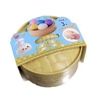 Random 1Pcs Colorgifts Fidget Toy Vibrant Multi-Colored Dumpling Squishes Stress Balls Reusable Low Rebound Decompression Dough Ball Unique