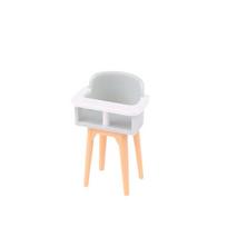 Dollhouse 112 Wooden Horse Toy Dollhouse Trojan Horse Simulation Dining Chair Model Simulation Dining Chair Dollhouse Furniture
