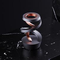 Anti-Gravity Metal Levitating Gyro Decompression Toy Desktop Levitating Rotating Pendulum Decompression Artifact Fingertip Gyro