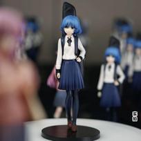 The Bocchi Rock Guitar Hero Yamada Ryo Anime Figure 2D Cute Girl Desktop Decoration Collectible Gift For Anime Lovers