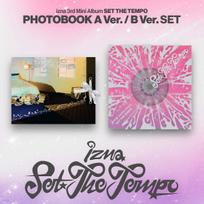 [Pre-Order] izna SET THE TEMPO Kpop Album CD Photocard Official Random Version Photobook Ver. Random 1 out of 2