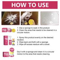 Kitchen Grease Cleaner Powerful Cleaner For Grease Stains On Range Hoods Kitchen Utensils And Floors Leaving No Residue Behind 1pcs