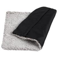 Auto Heating Pet Pad with Detachable Heating Cores Slip Resistant Bottom Soft Fabric Warming Mat For Dog Home Travel Use 40X50 juoda
