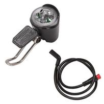 E-Bike Led Headlight 6V 12V 24V 36V 48V 60V Bicycle Light Waterproof Front Headlight Waterproof Conn