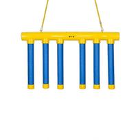 Reflective Drop Stick Challenge Game  Hand-Eye Coordination Reflex Training Toy with 3 Adjustable Speed Modes, Fun Catching Sticks Game for Kids & Adu 1PCS tamsiai mėlyna spalva