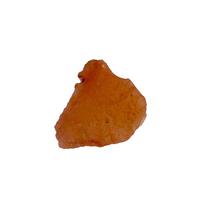 Sri Lanka Natural Orange Sapphire 32.65 Ct Certified Uncut Earth Mined Gemstone 35.4 mm approx. oranžinė