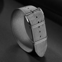 Braided Nylon Strap 20MM 22MM Black Green Grey Bracelet Soft Breathable Wear-Rresistant Wristband Belt for G10 Adapte Soldier 22mm ruda