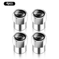 4PCS Car Logo Tire Hexagon Valve Cap Dustproof For Opel Meriva Corsa Astra Vivaro Signum Insignia Mokka Adam Combo Junior
