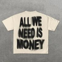 2026 Ins Street Y2k T-shirt Men's Harajuku Hip-hop Printed Casual Cotton Round Neck T-shirt Women's Gothic Short-sleeved Shirt S įvairiaspalvis