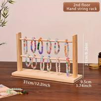 1pc Jewelry storage rack, suitable for storing bracelets, bracelets, wooden display stands for dressing tables, jewelry towers