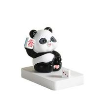 Panda Figūrėlės Panda Telefono Laikiklis Derva Mobiliojo Telefono Laikiklis Sičuanio Kultūrinis Style4