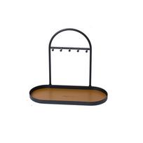 Wrought Iron PU Key Storage Rack Rust-proof Removable Entrance Key Holder Durable Decorative Jewelry Display Stand Bedroom ruda