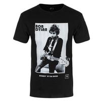 Bob Dylan TShirt Blowing In The Wind Band Official New Black Unisex T-Shirt S įvairiaspalvis