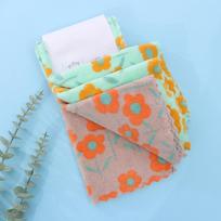 4 Piece Quick Dry Microfiber Kitchen Dish Cloth Reusable Dishtowel Cleaning Cloths  Dining Table Style E