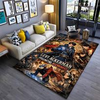Levi Ackerman Fullmetal Alchemist Anime Carpet for Living Room  Suitable for use as an anti-slip for living room bedroom sofas 40x60cm( 15x23in )