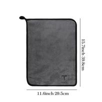 Car Body Washing Towels Double Layer Clean Rags Accessories For Tesla Model 3 S X Y Drying Cloth Microfiber Cleaning Towel Soft 1pcs