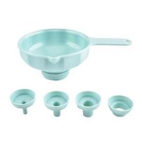 7-in-1 Wide Mouth Funnel Set Kitchen Funnels with Removable Strainer Plastic Wide Mouth Funnel for Filling Bottles Liquid Transfer 1 Set