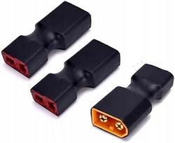 3 Sztuki Xt60 Xt-60 Męskie Żeńskie Adaptera T-Plug