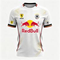 3DTX 2026 Summer New Red Bull Racing Suit X Germany Football Team Uniform XS