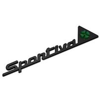 1PC Car Body Fender Trunk metal Adhesive Badge Emblem accessories For Alfa Romeo Sportiva Giulia GT Mito Brera F1 Stelvio Tonale