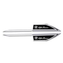 Car Side Fender Knife Stickers Emblem Badge Decals For Alfa Romeo STELVIO Giulia 159 Giulietta 147 Mito 156 MTO Car Accessories