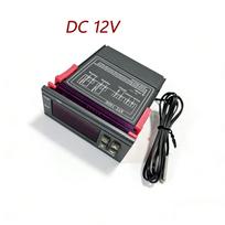 DC 12V LED Digital Temperature Controller STC-1000 Thermostat Thermoregulator Incubator DC24V AC110V 220V Heating and Cooling DC 12V
