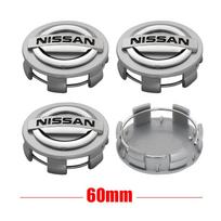 56/60mm Automobilio ratlankio gaubteliai Ratlankio centro dangteliai Dangteliai Emblemos Pakeitimo dangtelis Nissan Juke Qashqai X-Trail Leaf Patrol GTR For NISSAN