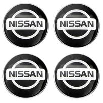 4pc Car Wheel Center Hub Cap Rim Cover Emblem Sticker For Nissan Qashqai X J10 J11 Trail Tiida Teana Skyline Juke X-trail Almera
