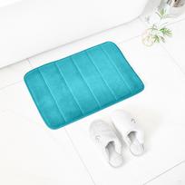 Microfiber Soft Memory Foam Bath Mat Non Slip Absorbent Quick Drying Bathroom Rug for Home Hotel Spa Use Floor Mat 40x60cm One Size