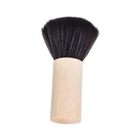 Barber Neck Duster Brush Soft Bristles Wooden Handle Hair Cutting Cleaning Tool Salon Use Professional Hairdresser Equipment One Size