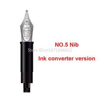 HongDian China Knot/Dragon Nib With Feed Fountain Pen Replacement Nib Spare Pen Writing For Ink converter Version Pen (as the picture,EEF)