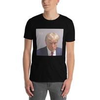 Donald Trump Not Guilty Mugshot T- Shirt Donald Trump Jail Meme Political Tee L