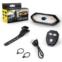 Bike Turn Light With Horn Ip66 Waterproof Usb Rechargeable Led Safety Tail Lamp For Mtb Road Cycling Accessories