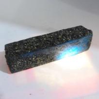 Blue Aquamarine Natural Raw Rough 215.60 Ct Earth Mined CERTIFIED Loose Gemstone 68.3 mm approx mėlyna