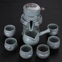 Ge Yao Automatic Tea Set Teaware Teapot for Tea Pot Puer Cups Teeware Teware Cups and Mugs Gaiwan Teacups Ceramic and Pottery