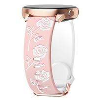 20mm Silicone Wrist Strap For Samsung Galaxy Watch 7 6 5 4 40 44mm Wristband  For Active 2 40 44mm/4 Classic 42mm 46mm Bracelet 20mm width