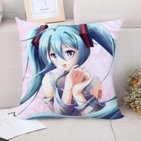 Body Pillow Cover  M-Miku Cushion Covers for Bed Pillows Car Decoration Sofa Cushions Decorative Pillowcase Fall Decor Homez,(2) 30x30cm