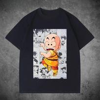 2026 Dragon Ball Komiksų Stiliaus Marškinėliai Goku Krillin Dragon Ball Grafinis Marškinėlis Unisex Medvilninis Trumpomis Rankovėmis Streetwear Hip Hop Viršutiniai Drabužiai 4XL