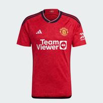Adidas Authentic Manchester United Fan Edition Men's Football Sports Short Sleeve T-Shirt 170 84A XS