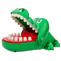 Teeth *Crocodile Toys Children'S Crocodile Bites Fingers Reaction Training Novelty Children'S Lucky Game Trick Decompression Toy Small