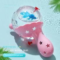 Gun Water Light Cartoon Spray Machine Bath Splashing Toys For Boys Kids Summer Outdoor Swimming Party Toy Children'S Day Gifts