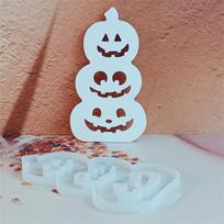 Halloween Pumpkin Light Silicone Molds Plasters Moulds Epoxy Resin Molds Ornament Casting Moulds for Craft Making 1