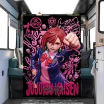 Jujutsu Kaisen Print Flannel Blanket Warm Comfortable for Home Bedrooms,Sofas,Beds,Chairs,Picnics,Travel YUN6518m 80cm x 120cm