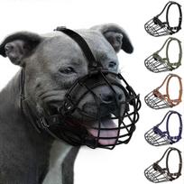 Metalinis krepšys šuns snukis Pitbuliui Amstaff Staffordshire - Pralaidus orui