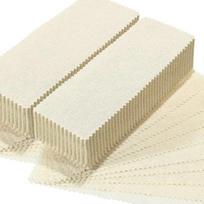 300 Pcs Natural Muslin Epilating Face Wax Strips Hair Removal Eyebrow Precut