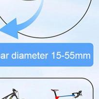 Handlebar Mount Bracket 360 Rotating Motorcycle Bike Camera Holder for Insta 360 X2 X3 X4 Go Pro 12 11 10 China Mainland