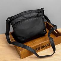 Vintage Soft leather Messenger Bag, retro multiple pocket Shoulder Bag, Fashi Women's Crossbody Bag & Purse 29x22x10cm juoda